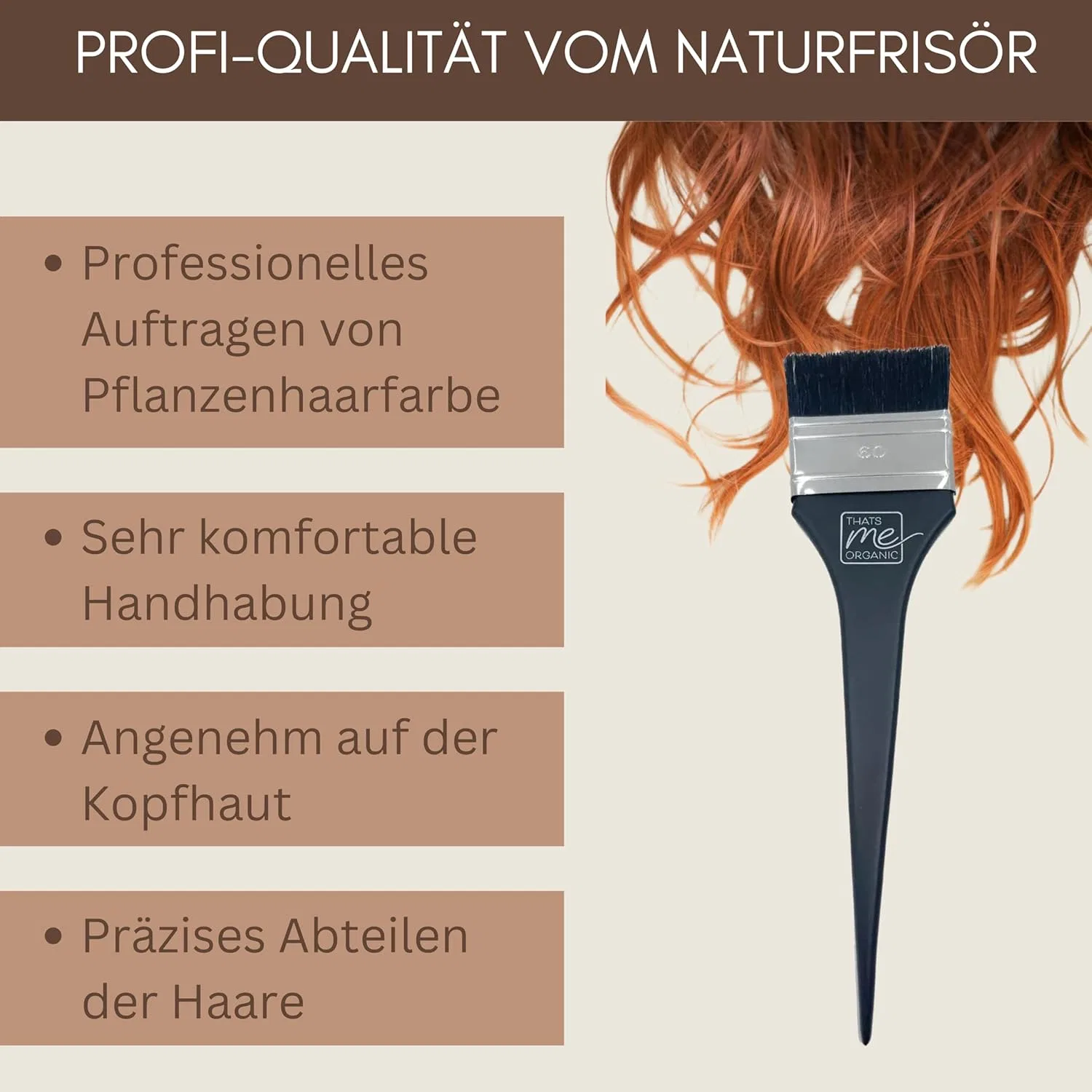 Профессиональная кисть для окрашивания волос «Organic Professional Dye Brush» от Thats me Thats Me Organic — фото 4