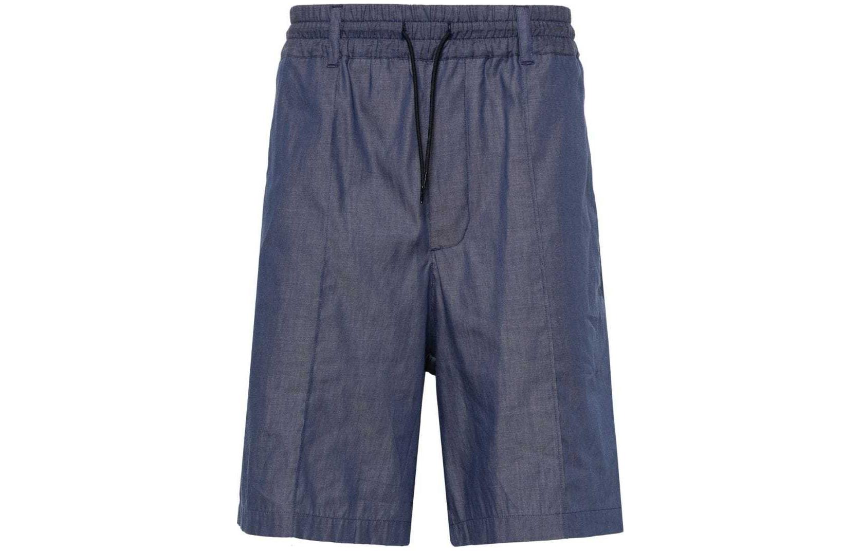 

Футболка SS24 Повседневные шорты мужские синие EMPORIO ARMANI