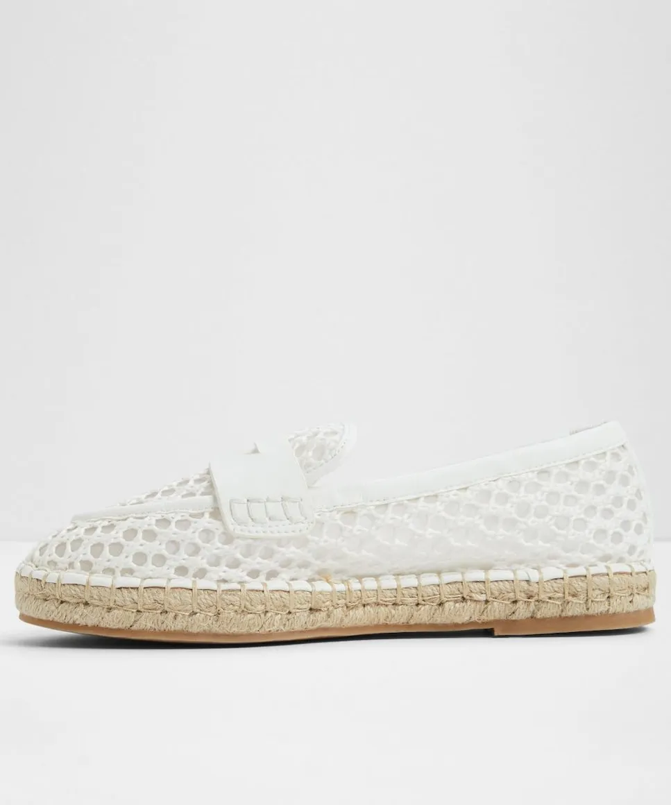 Женские эспадрильи на танкетке с круглым носком Aldo, белый — фото 2