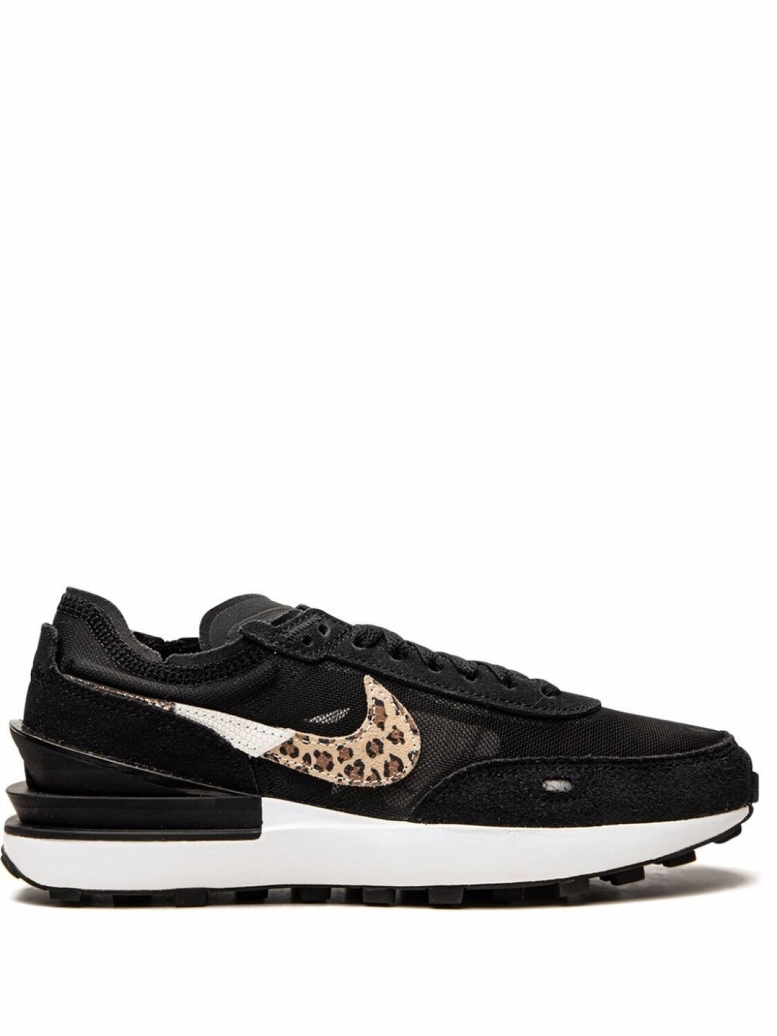 

Кроссовки Waffle One Black Leopard Nike, черный