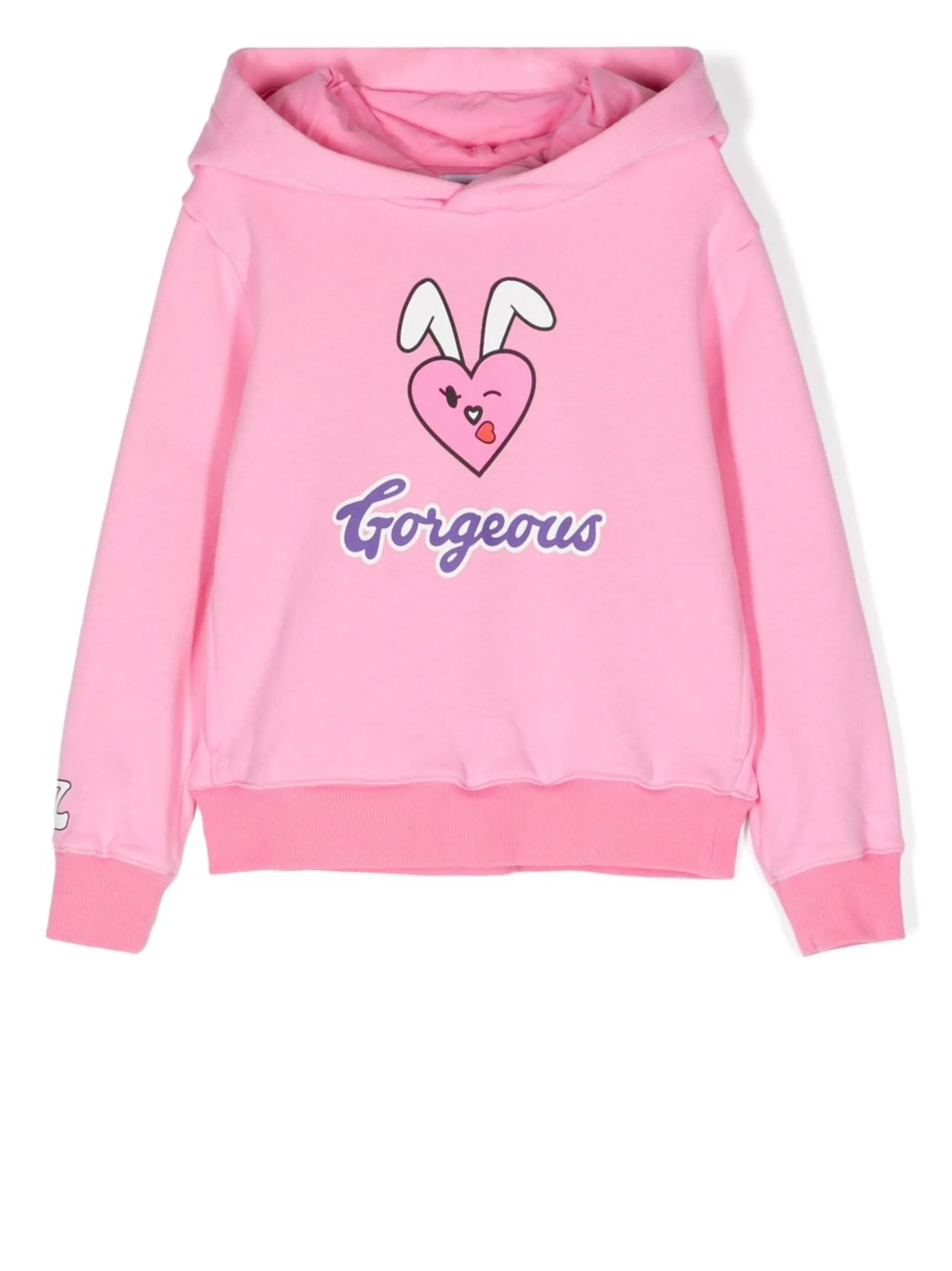 

Худи с графичным принтом Natasha Zinko Kids, розовый