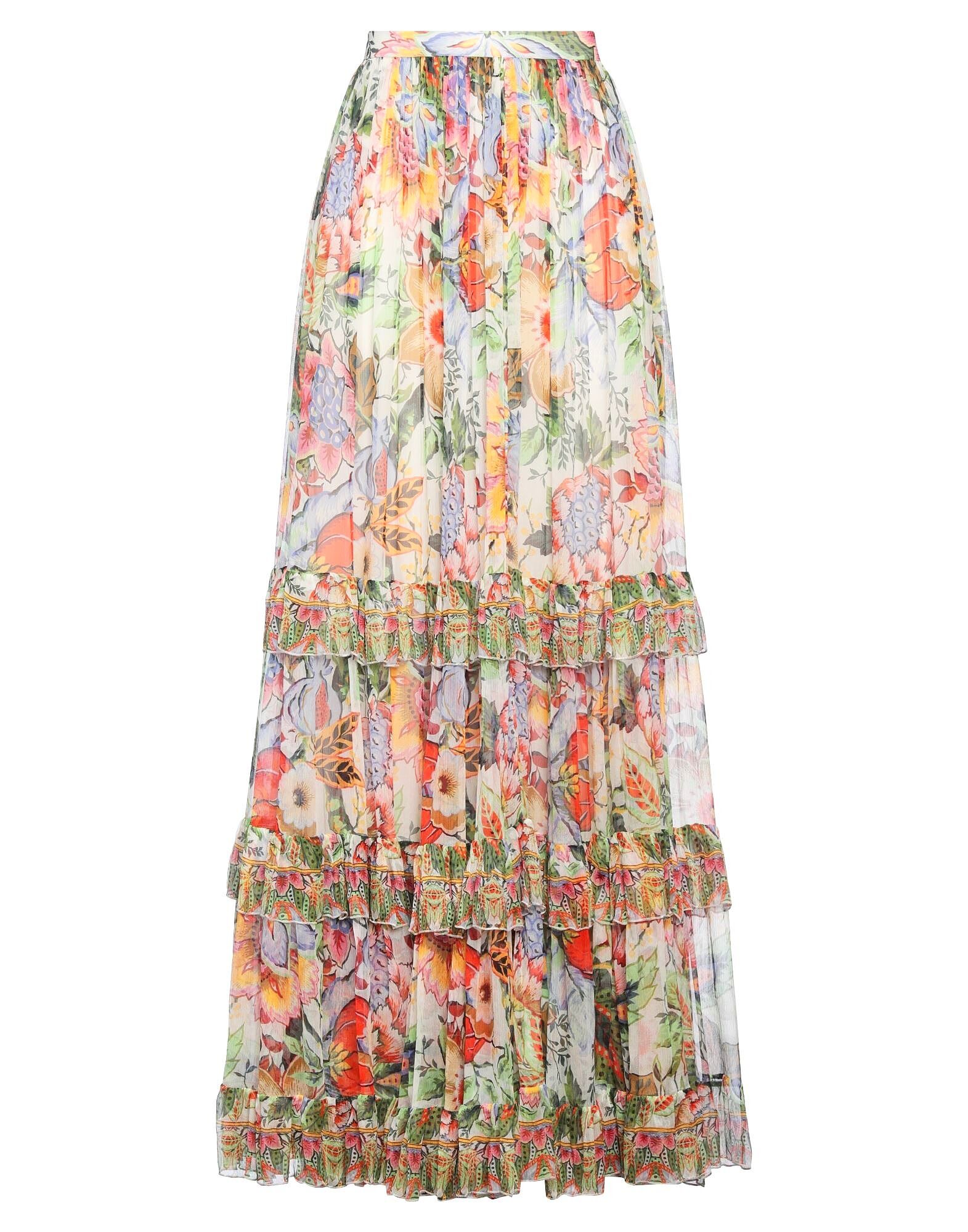 

Юбка макси Etro, кремовый