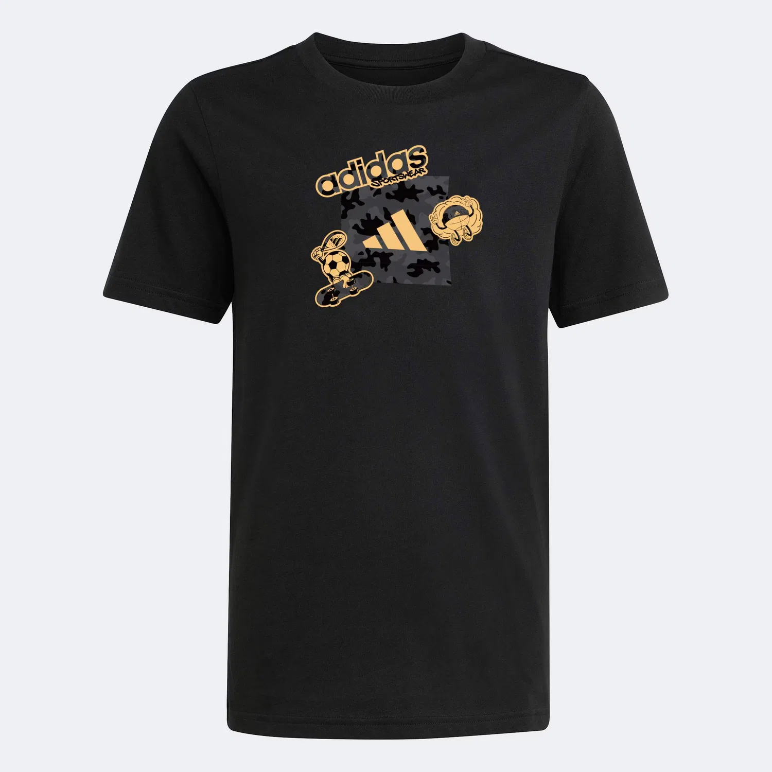 Футболка Adidas Sportswear черного цвета
