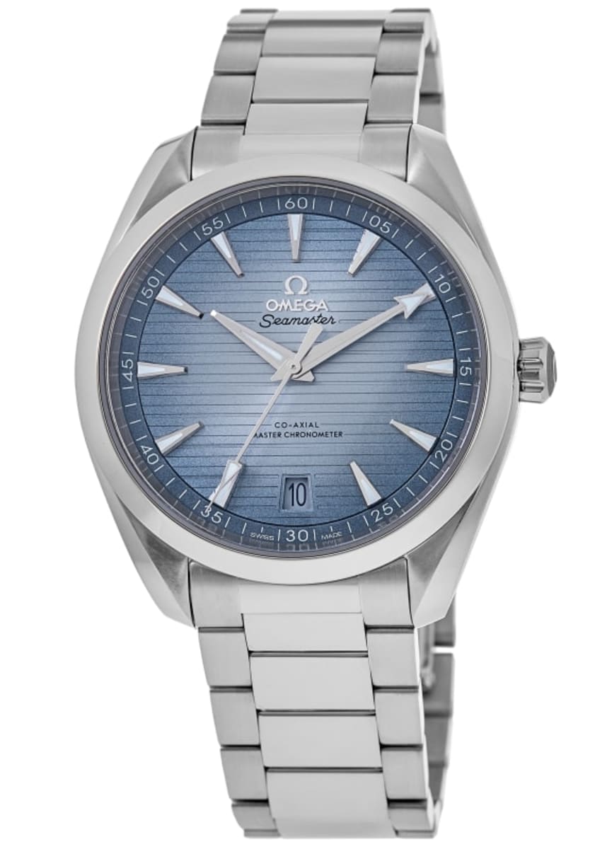 

Omega Seamaster Aqua Terra 75th Anniversary Автоматические мужские часы из стали с синим циферблатом 220.10.41.21.03.005
