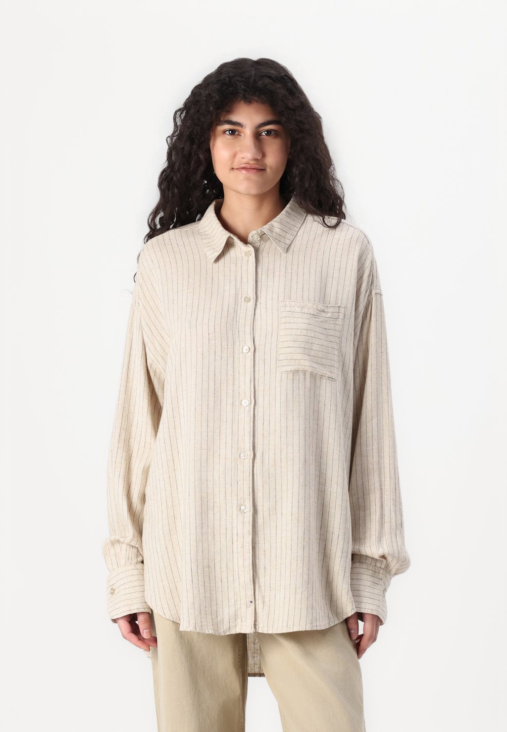 

Блузка на пуговицах JXJAMIE BREEZE SUMMER SHIRT JJXX, бежевый
