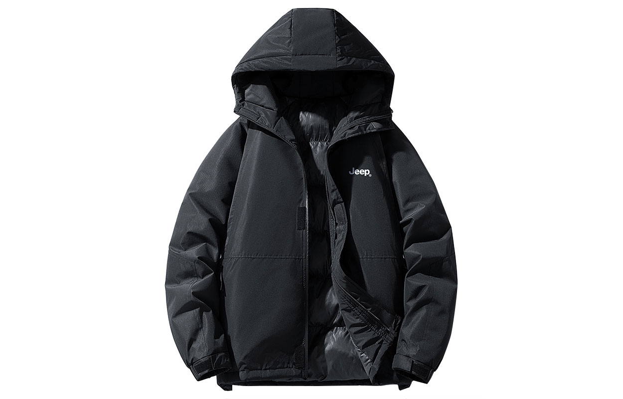 

Jeep Пуховик Unisex, 130 Pure Black