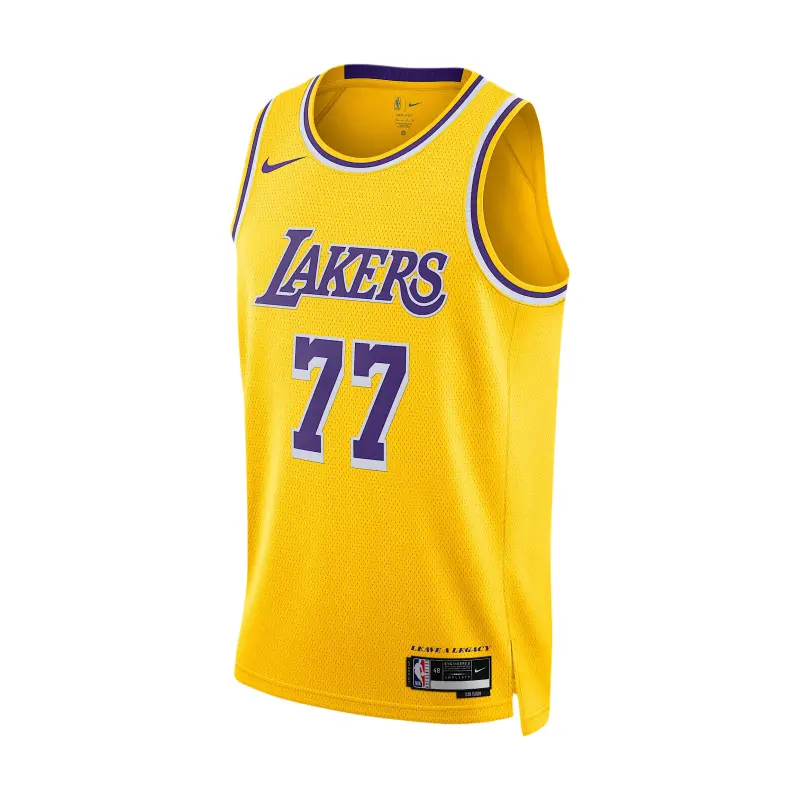 

Мужская баскетбольная майка Los Angeles Lakers Icon Edition Dri FIT NBA Swingman Nike, желтый