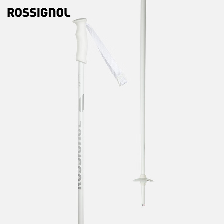 

Rossignol Женские лыжные палки electra из прочного алюминиевого сплава белого цвета, новинка 2025 года, длина 110 см