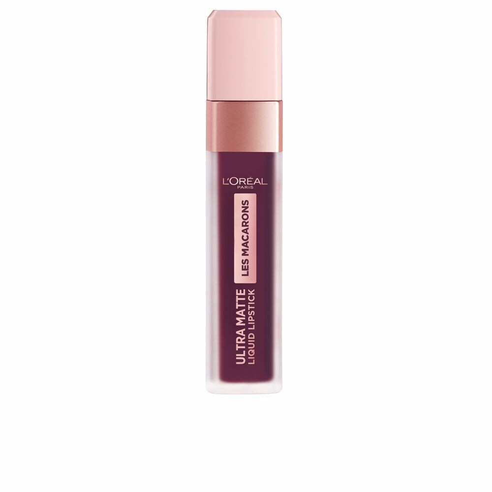 

Губная помада Les macarons ultra matte liquid lipstick L'oréal parís, 8 мл, 830-blackcurrant c