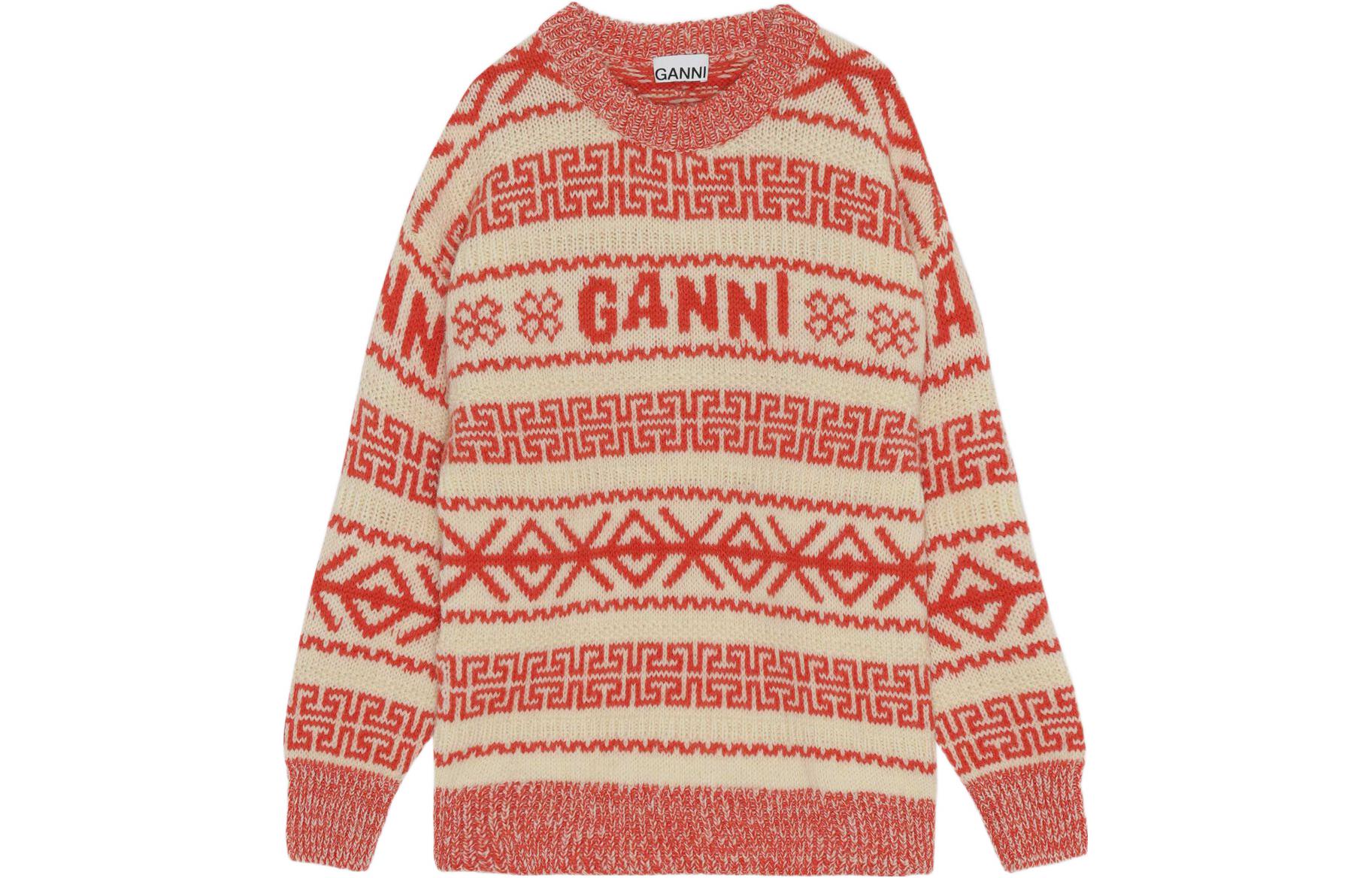 

Свитер женский Honey Citrus Orange GANNI