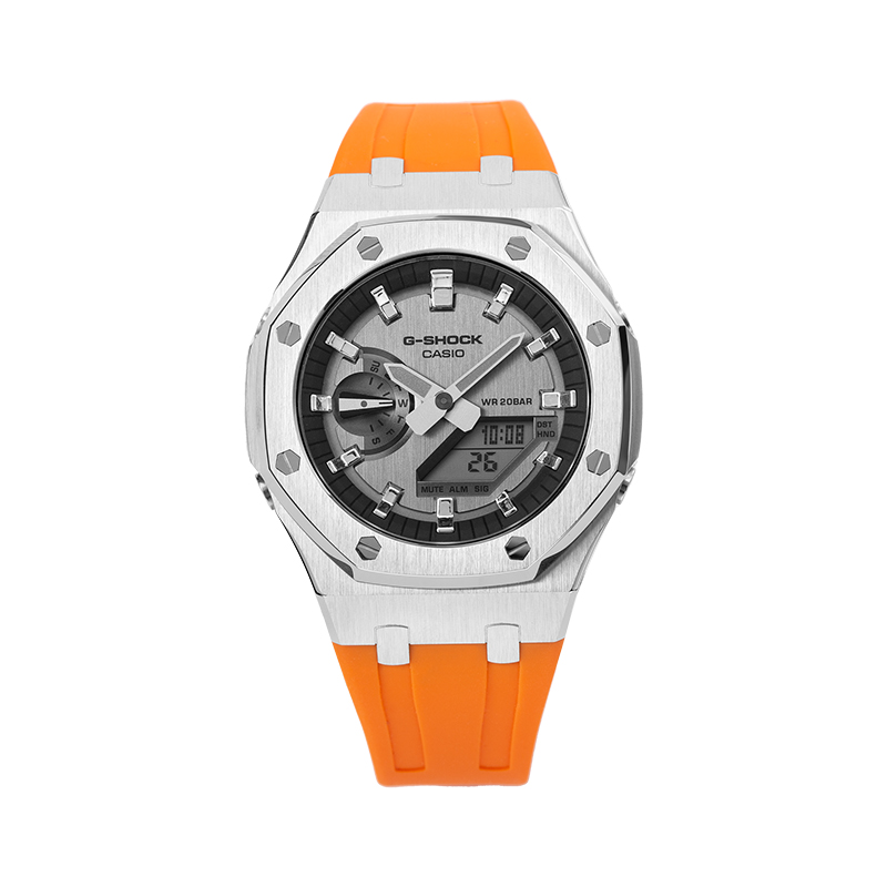 

CASIO Часы Unisex Full Metal Series 44.5mm Watch, Orange