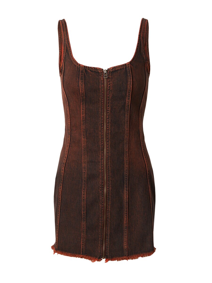 

Мини платье WEEKDAY Dress Alvarado, цвет rusty red