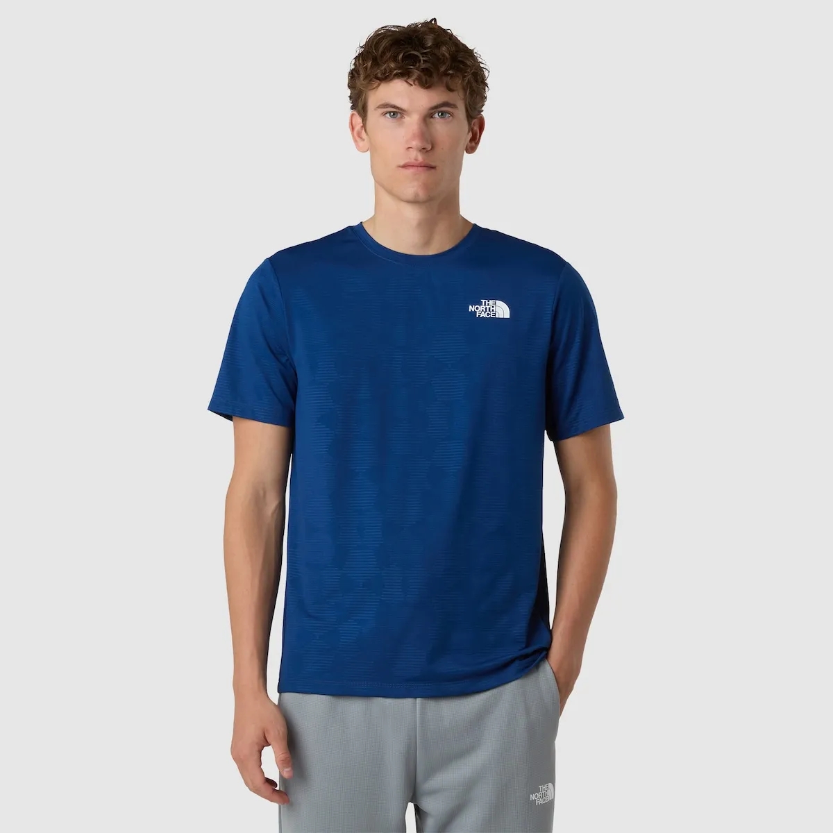 

Мужская футболка с тисненым принтом 24/7 The North Face, синий