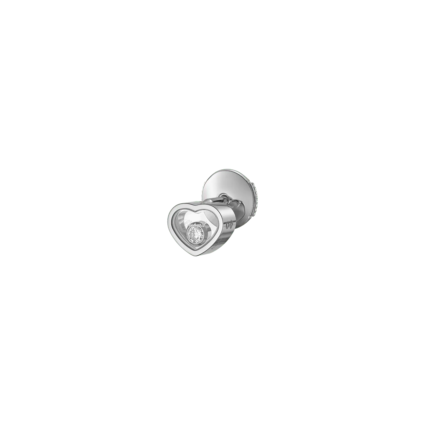 

Серьги Chopard My Happy Hearts - Одиночная серьга, белое золото, бриллиант