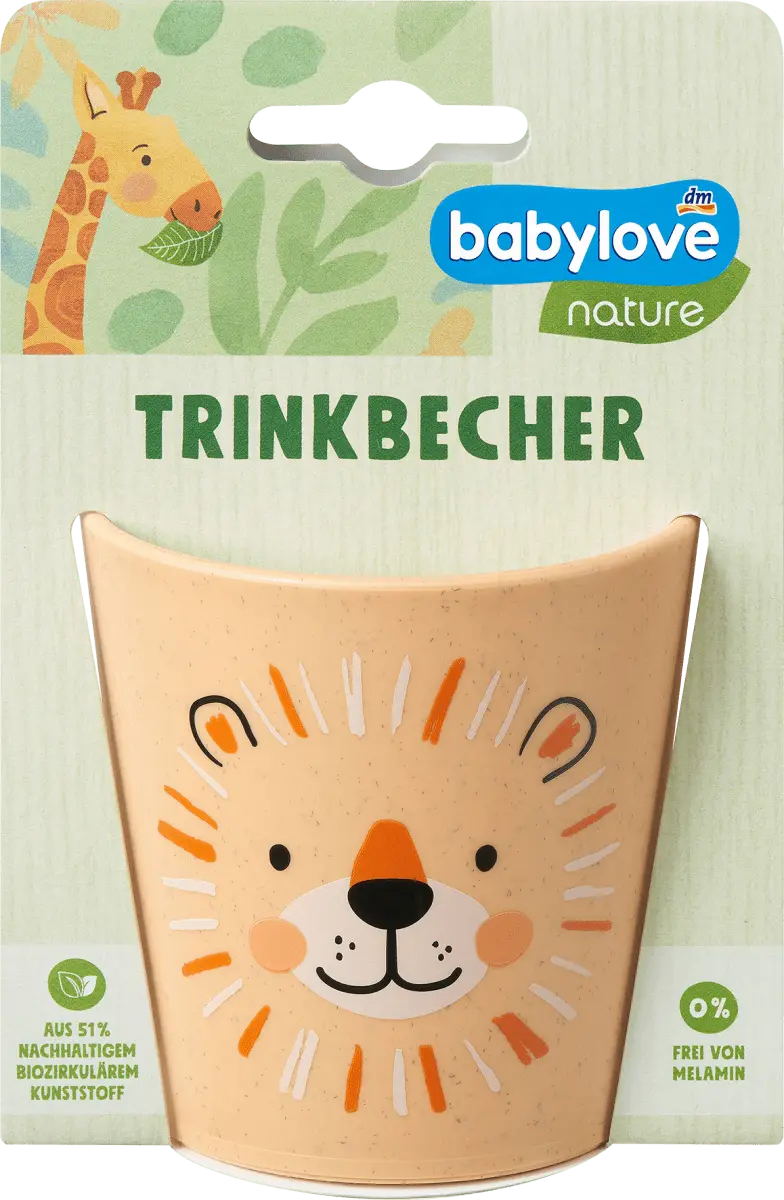 

Чашка Nature желтая 1шт. babylove