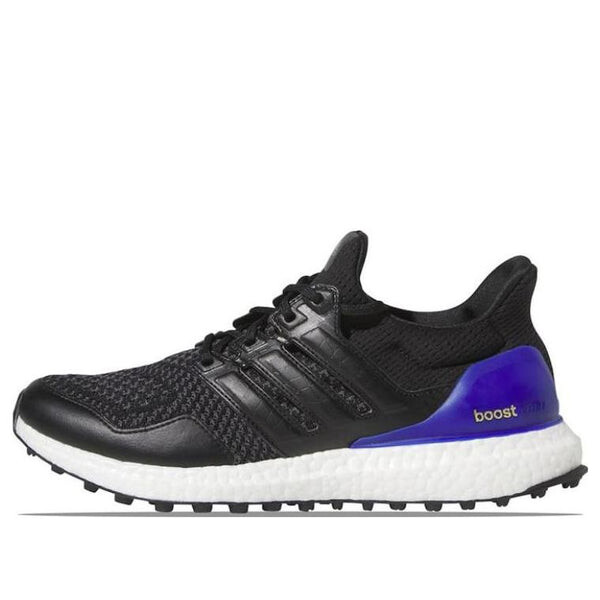 

Кроссовки ultraboost spikeless golf shoes 'core black lucid blue' Adidas, черный