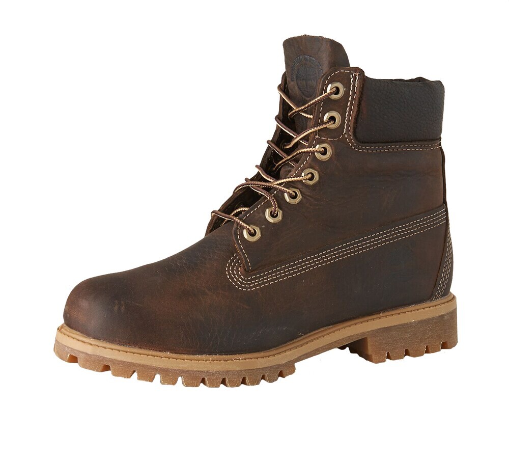 

Ботинки на шнуровке Timberland, шоколад