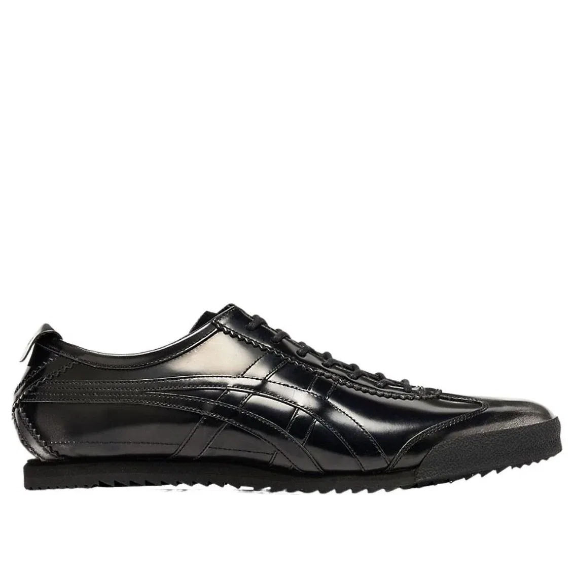 Кроссовки Onitsuka Tiger Nippon Made Mexico 66 Deluxe 'Black Gunmetal' 1181A597-002, черный — фото 2