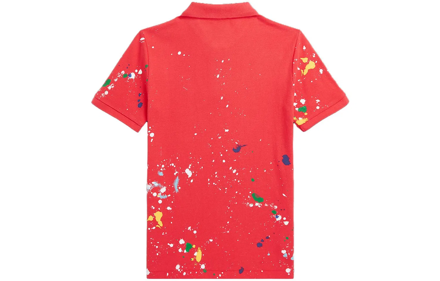Футболка поло красная Polo Ralph Lauren — фото 3
