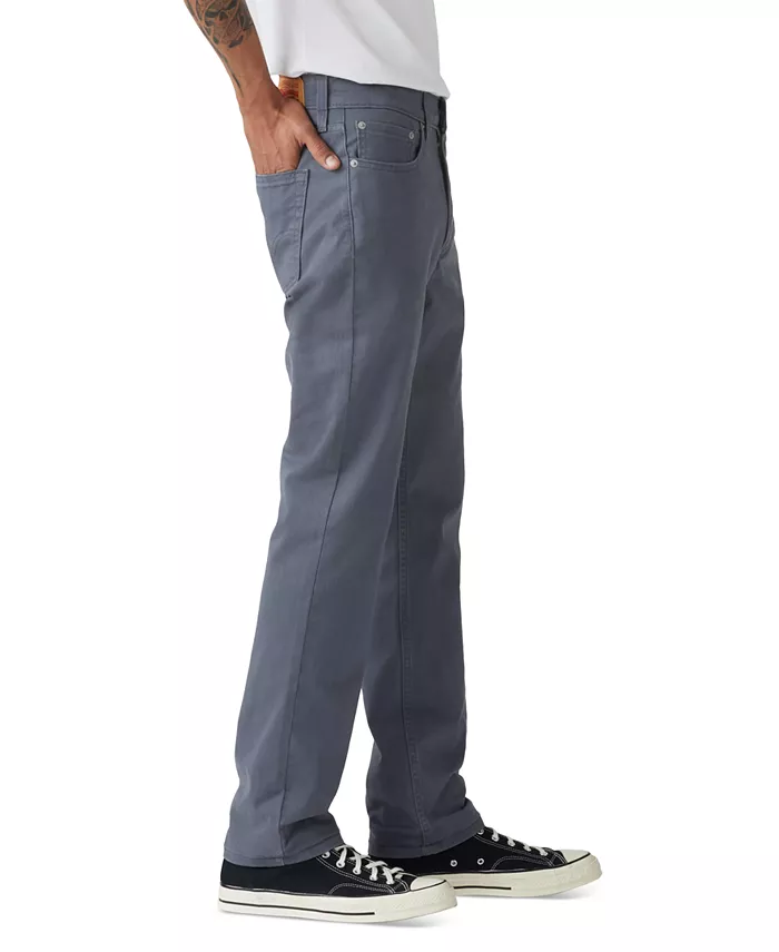 Мужские джинсы 514 Straight-Fit из мягкого твила Levi's, синий — фото 2