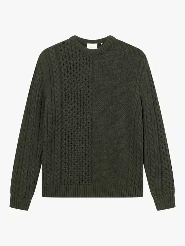 

Джемпер forét Hybrid Cable Knit Wool Blend