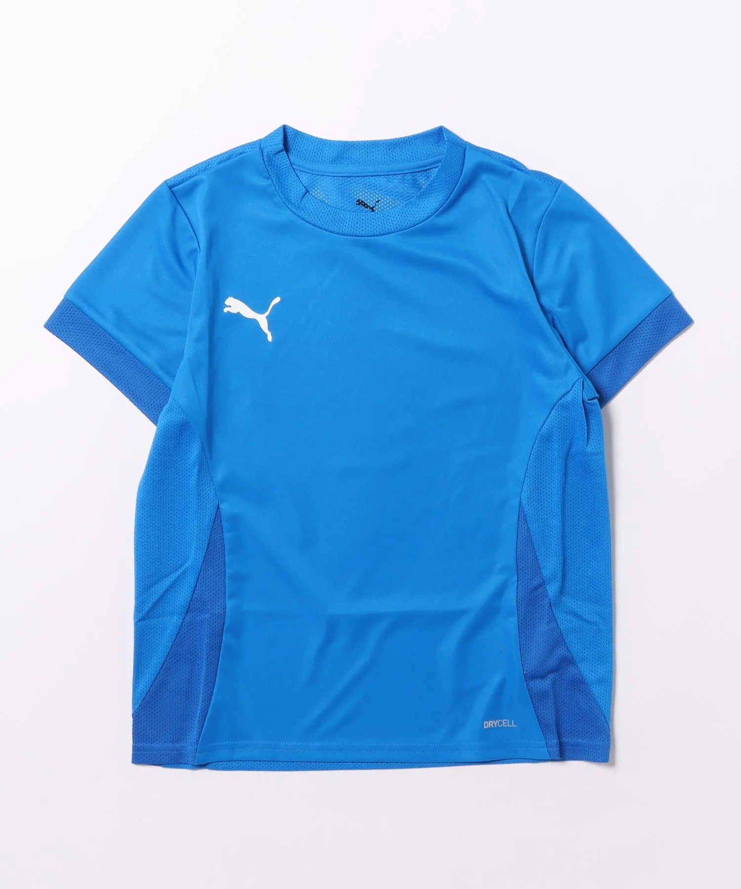 Детская футболка для футбола с технологией DRYCELL TEAMGOAL PUMA синяя