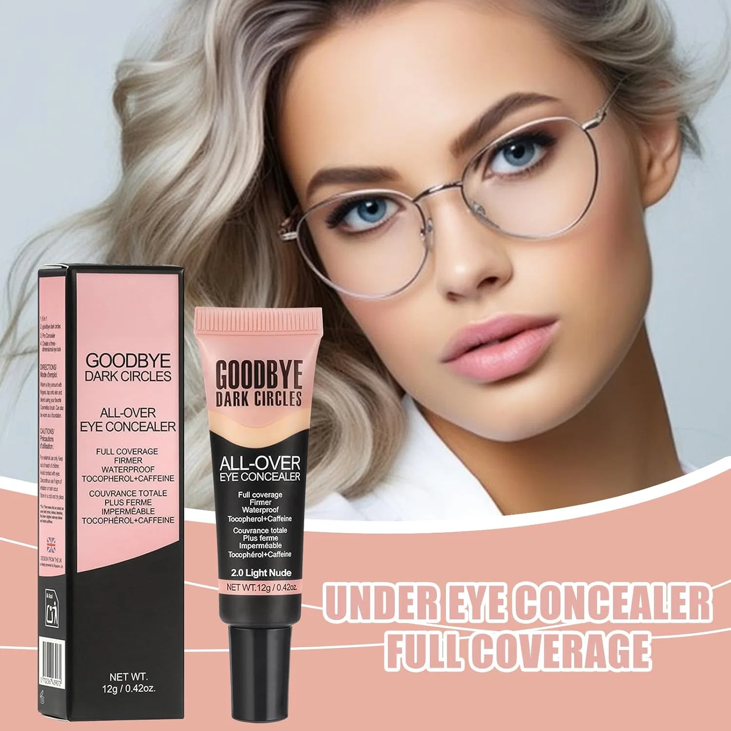 Консилер жидкий 2.0 Light Nude No brand 12g — фото 3