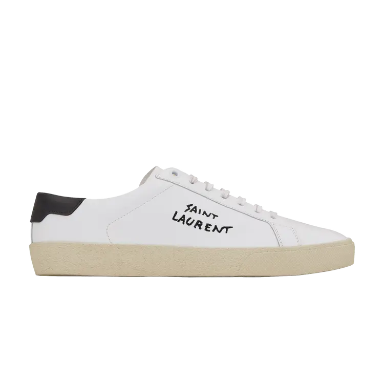 Кроссовки Saint Laurent Wmns Court Classic SL/06 Low, цвет Optic White Black 2023