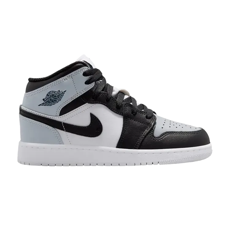 Air Jordan 1 Mid GS 'Black Aura Squadron Blue'