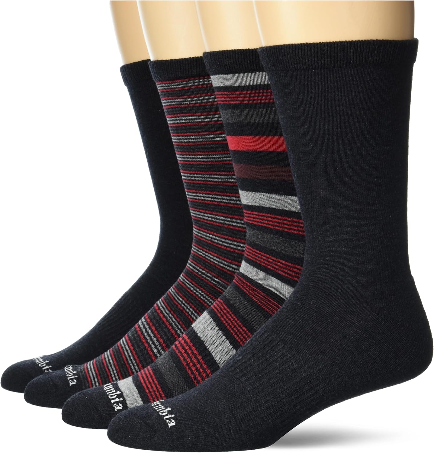 

Носки мужские Columbia, 4 пары, повседневные, короткие, Black