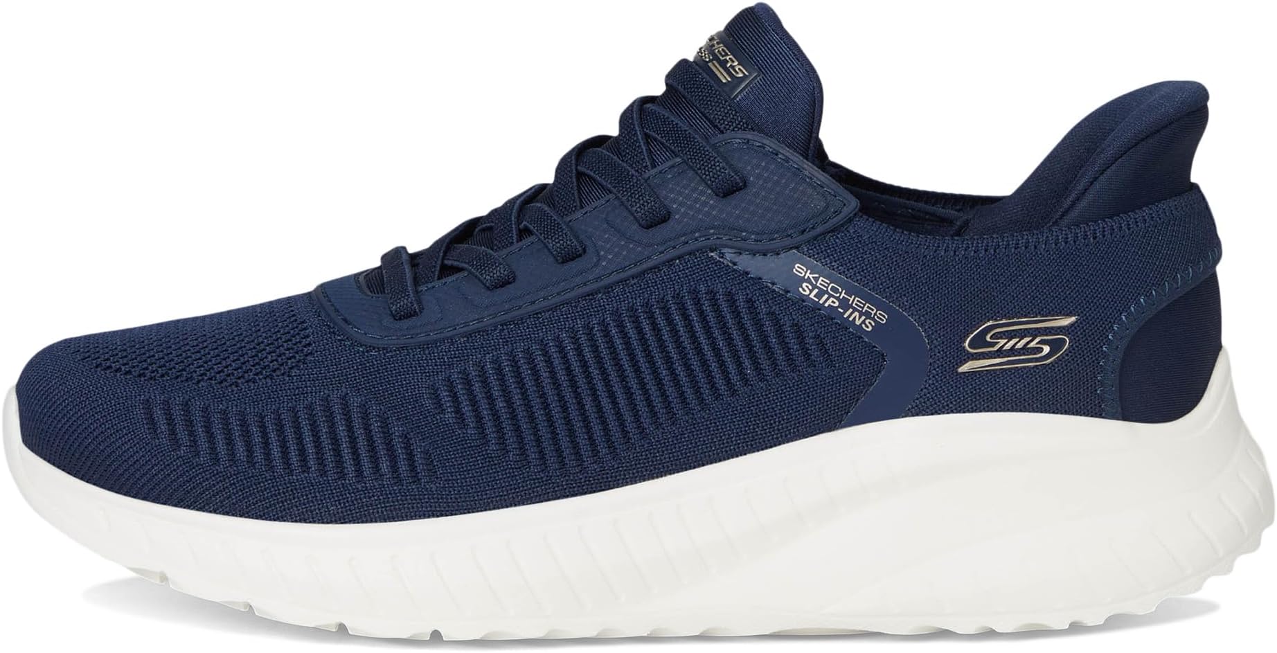 Кроссовки BOBS from SKECHERS Hands-Free Slip-ins - Bobs Sport Chaos - Current Muse, темно-синий — фото 4