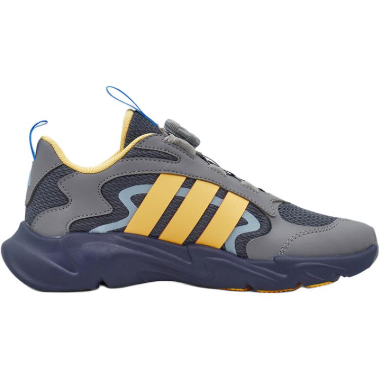 Adidas PLAYFLEX HABU низкие кеды серые детские — фото 3