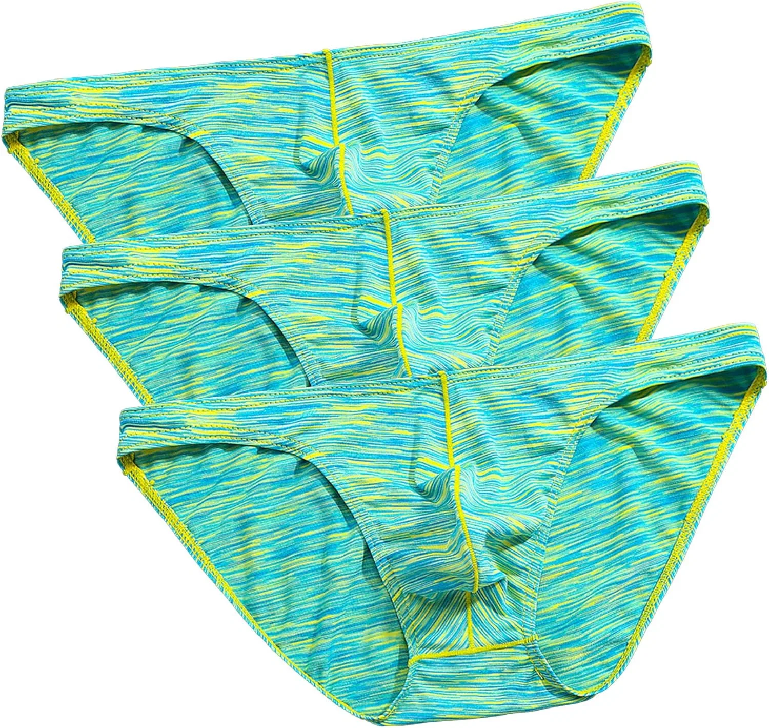 Бикини-трусы с низкой посадкой, камуфляж, Green3pc