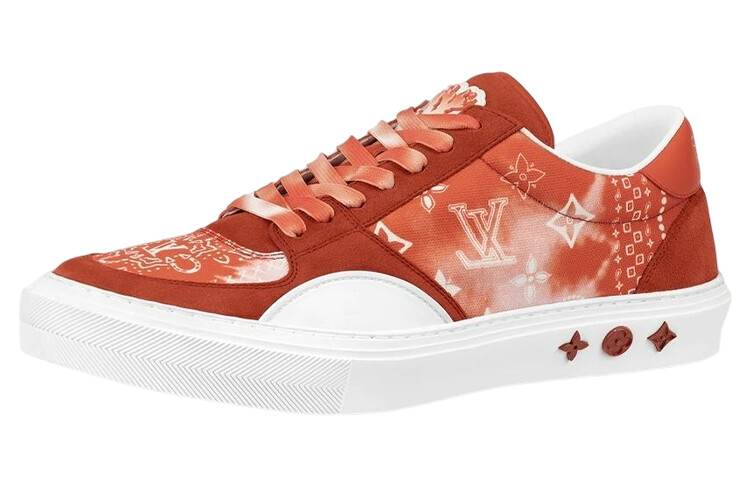 

Кроссовки мужские Louis Vuitton Ollie, оранжевый / белый