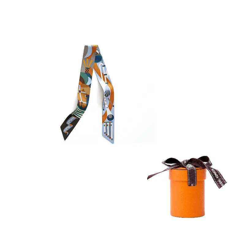 

HERMES Шёлковый шарф унисекс разноцветный, Multicolor
