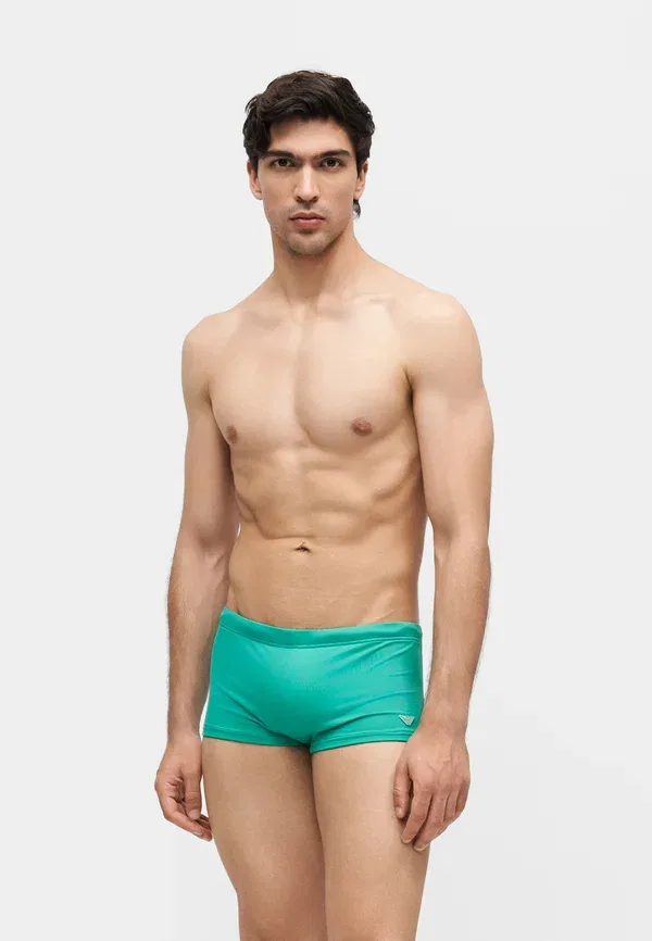 Плавки Emporio Armani Essential beachwear, изумрудный