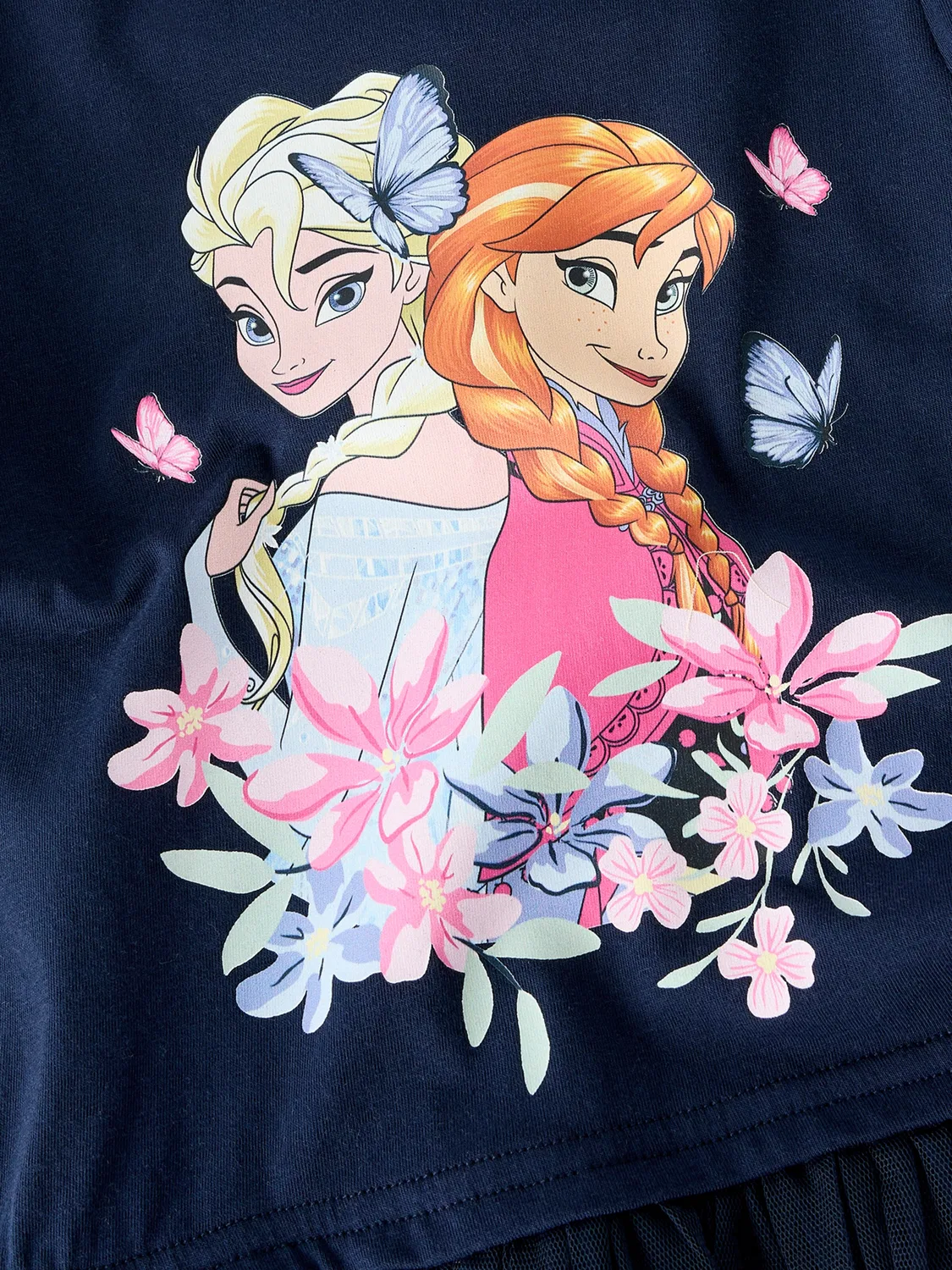 Name It Платье NMFMemma Frozen в темно-синем и светло-синем цветах — фото 3