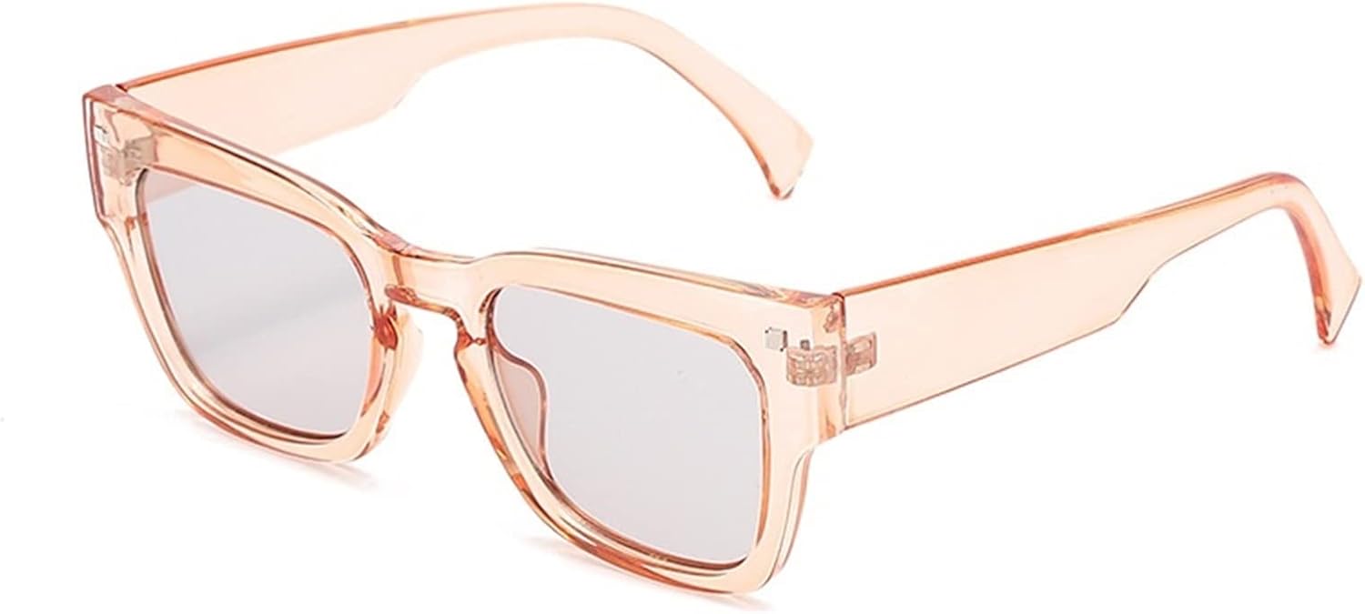 

Модные солнцезащитные очки в маленькой квадратной оправе для мужчин и женщин, идеально подходящие для отдыха на природе, пляжа и других мероприятий (Цвет: F, Размер: 1) MTZJH, One Color