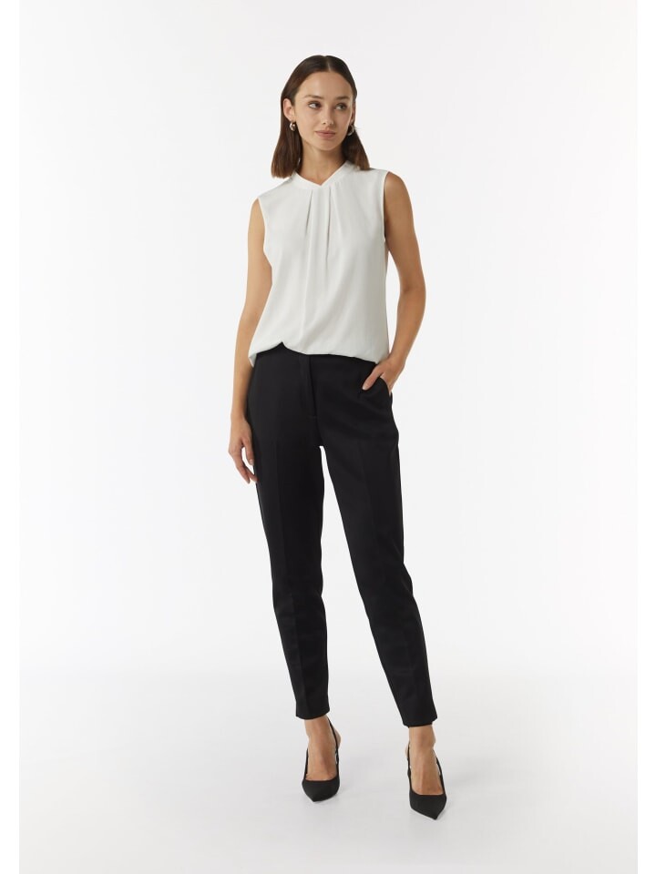 

Тканевые брюки comma Hose 7/8, черный