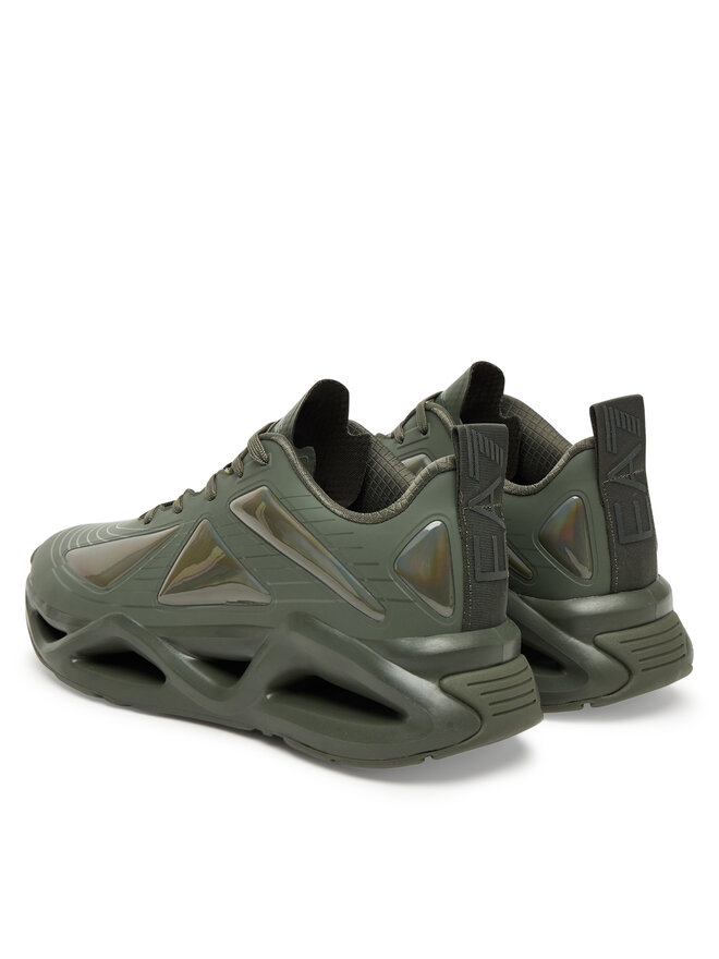 Кроссовки 7X000354 AF18835 M7091 Ea7 Emporio Armani, зеленый — фото 3