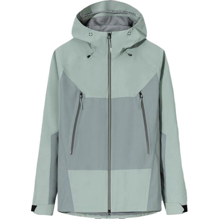 

ANTA Водонепроницаемая и теплая ветровка мужская Trail Green/Granite Gray, Trace Green/Granite Gray