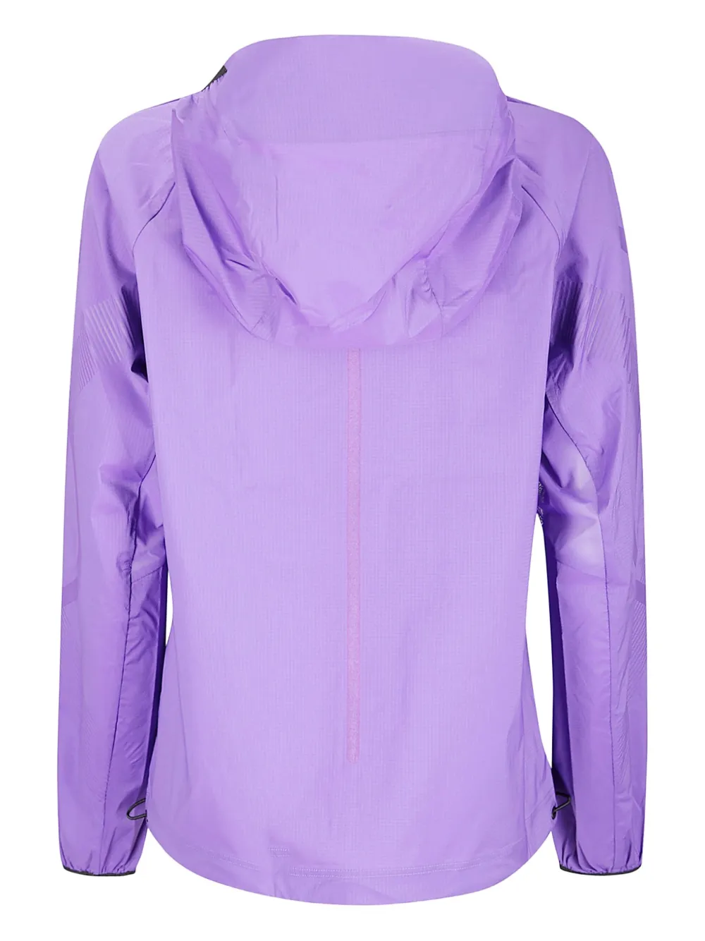 Спортивная куртка на молнии с капюшоном adidas by Stella McCartney, фиолетовый — фото 2