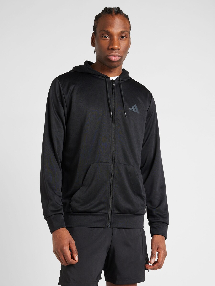 Тренировочная куртка ADIDAS PERFORMANCE Ess Sea, черный — фото 2
