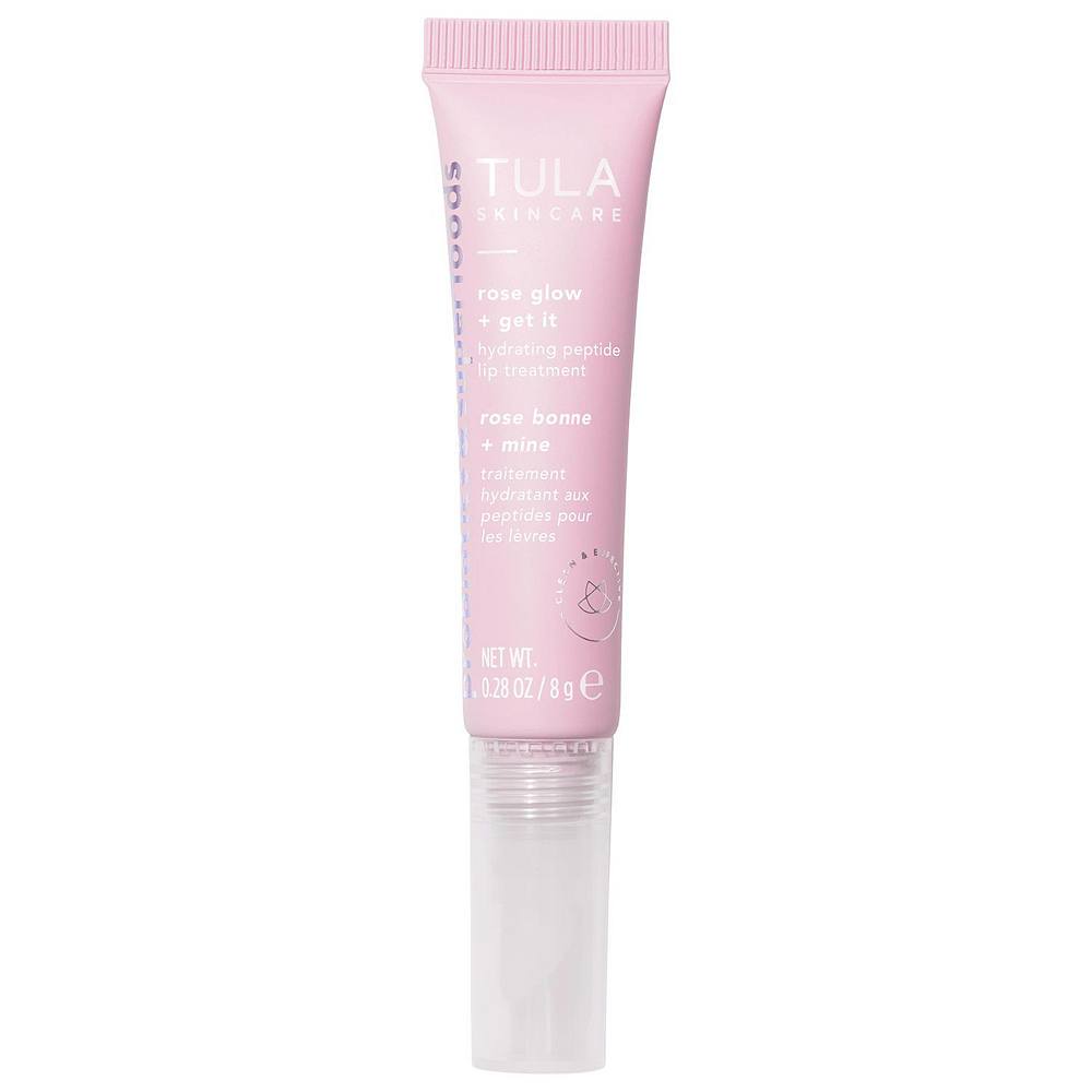 

TULA Skincare Rose Glow + увлажняющий пептидный уход для губ Get It