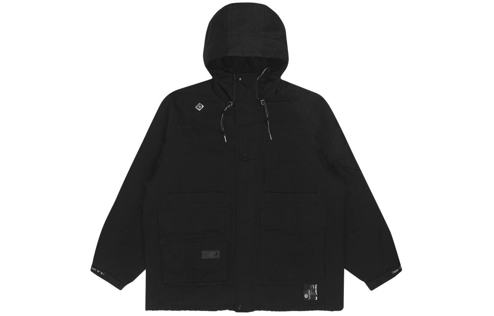 

Aape Куртка с капюшоном и несколькими карманами, Black BKX