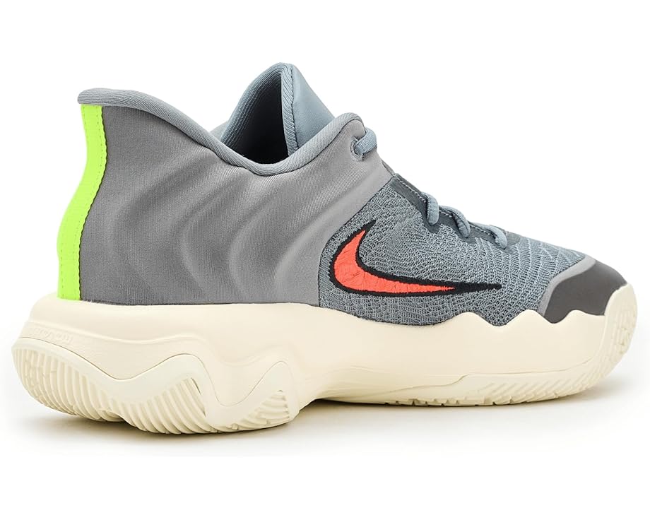 Мужские кроссовки Nike Giannis Immortality 4, Cool Grey/Total Crimson/Volt — фото 3
