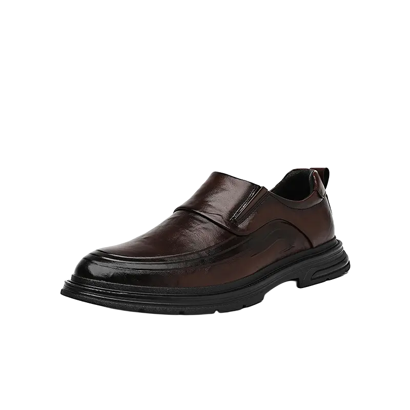 

GIHO Мужские повседневные туфли мужские низкие топы коричневые, цвет Brown
