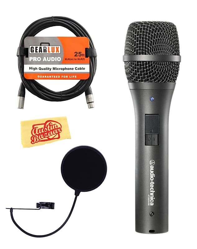 

Динамический микрофон Audio-Technica AT2005USB Handheld Cardioid USB/XLR Dynamic Microphone