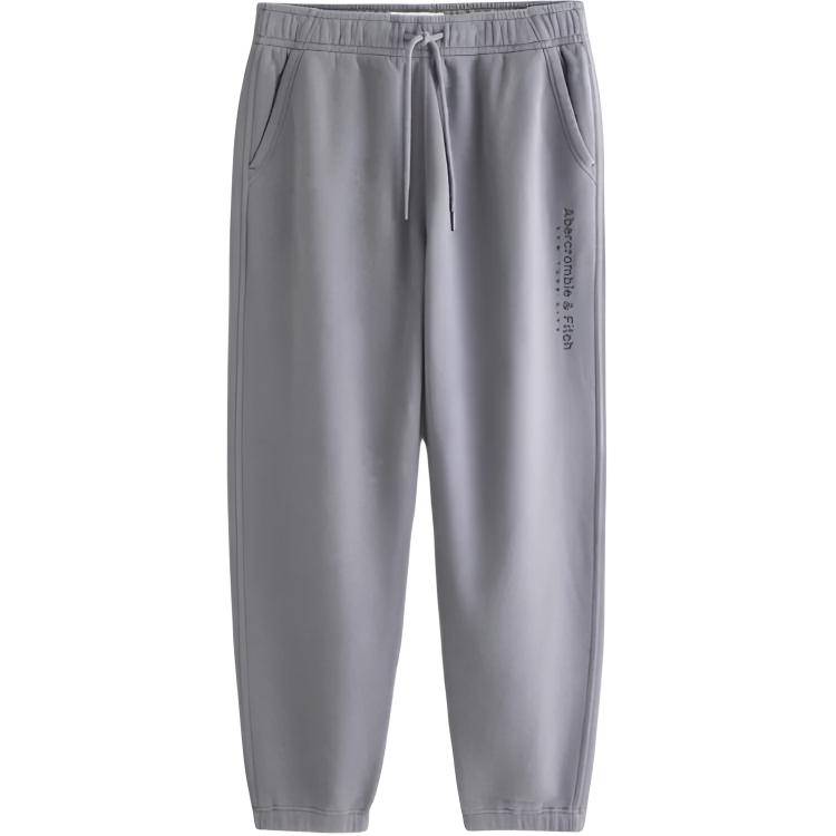 

Трикотажные спортивные штаны мужские Abercrombie＆Fitch, серый
