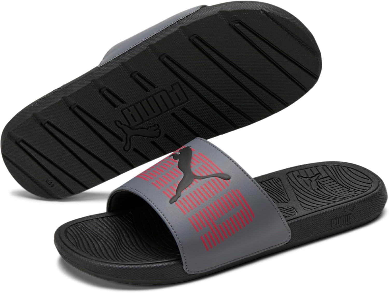 

Мужские шлепанцы PUMA Cool Cat 2.0, черный/красный/серый/темно-серый